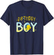 Kids Disney The Little Mermaid Birthday Boy Cute Flounder Youth T-Shirt - T-Shirt | Navy