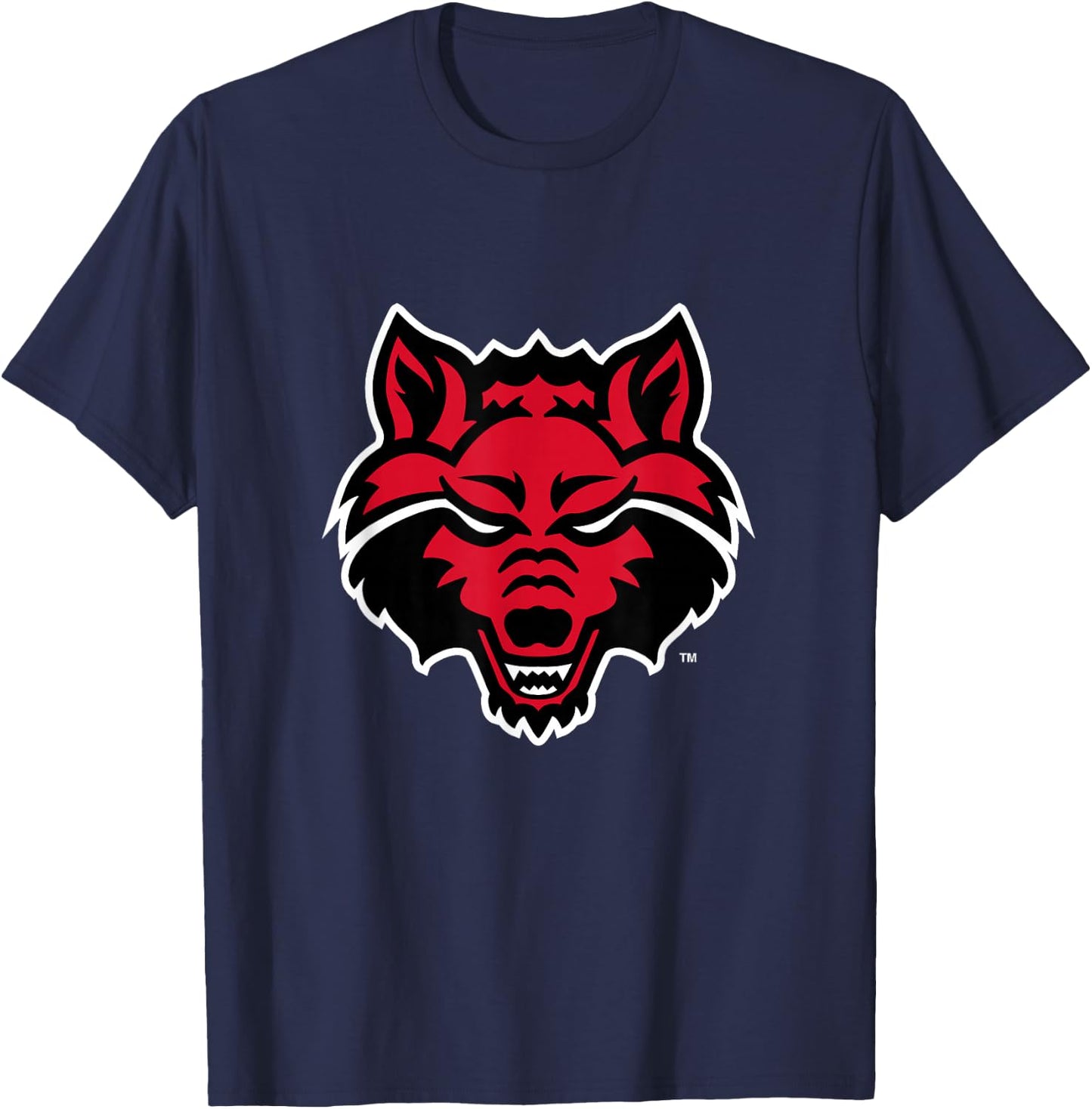 Arkansas State Wolves | Official NCAA University | RYLAKS06 T-Shirt - T-Shirt | Navy