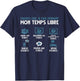 What I Do In My Free Time Play Chess , Black, S T-Shirt - T-Shirt | Navy