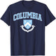 Columbia Classic Arch Over Crest Navy | Columbia , Blue, S T-Shirt - T-Shirt | Navy