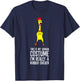 This Is My Human Costume I'm Really A Rubber Chicken T-Shirt - T-Shirt | Navy