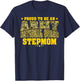 Proud To Be An Army National Guard Stepmom Military Step-Mom T-Shirt - T-Shirt | Navy