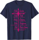 The Five Solas Shirt | Cute Christian Movement Gift T-Shirt - T-Shirt | Navy