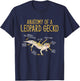 Leopard Gecko Reptile Pet Gecko Leopard Gecko T-Shirt - T-Shirt | Navy