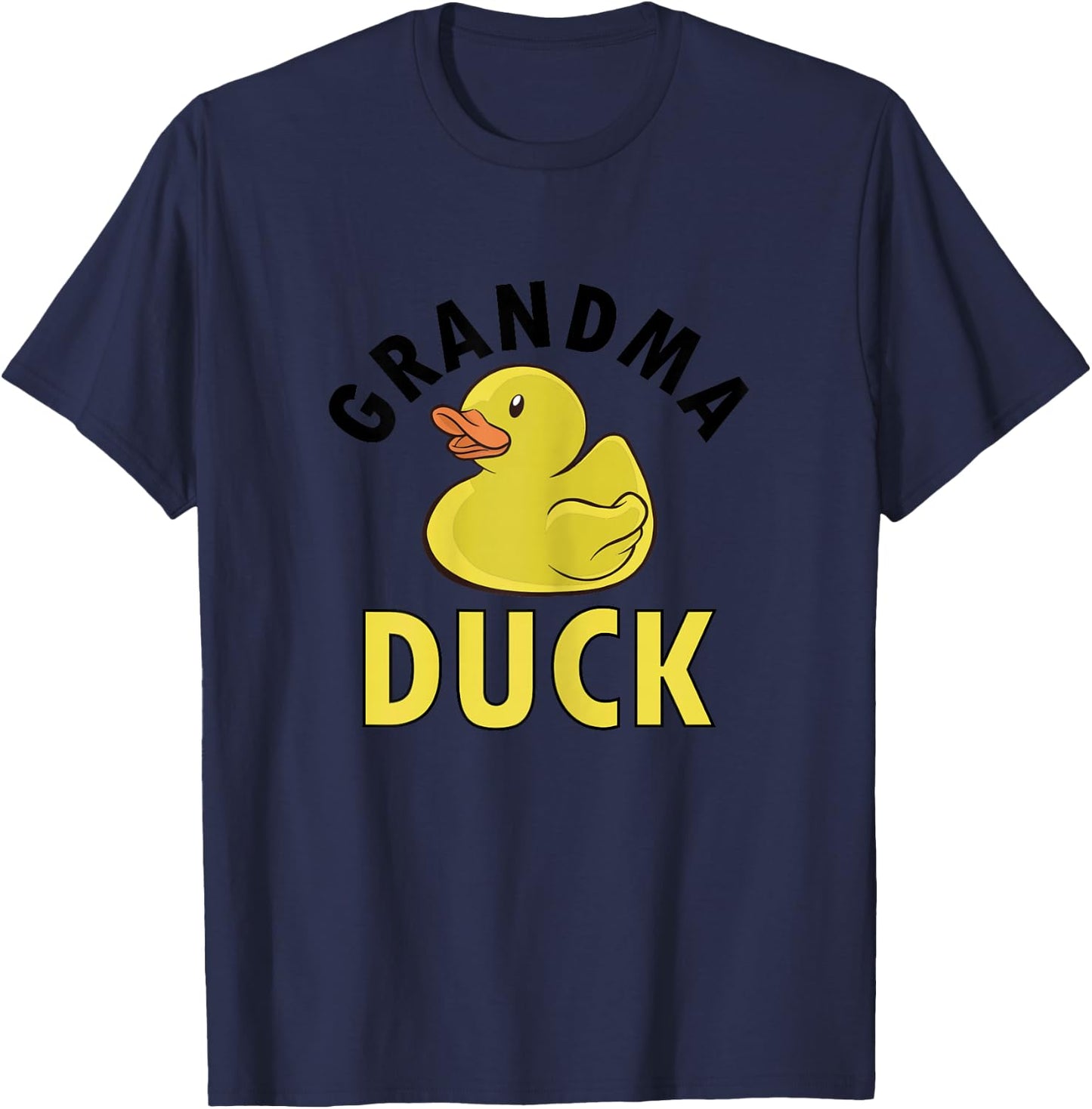 Grandma Duck Grandmother Kids Duck Birthday Matching T-Shirt - T-Shirt | Navy