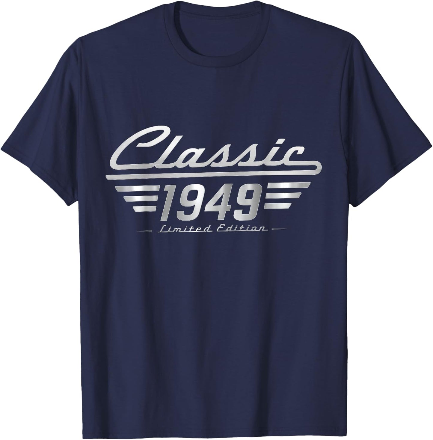 Classic 1949 Limited Edition Vintage Car Birthday T-Shirt - T-Shirt | Navy