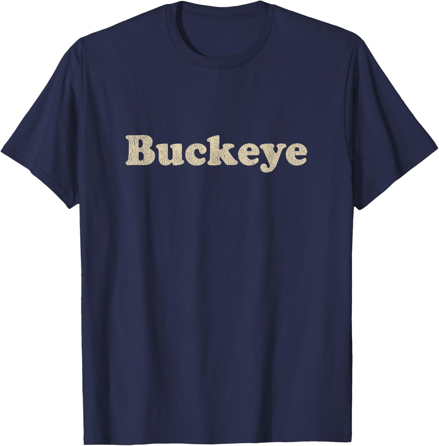 Ohio Vintage 70s US State Pride Throwback T-Shirt - T-Shirt | Navy