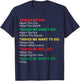Things We Did Built This City Shot The Sheriff Start Christmas , Black, S T-Shirt - T-Shirt | Navy