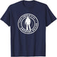 Proud Uncle Of A Sailor Circle Badge Military T Shirts T-Shirt - T-Shirt | Navy
