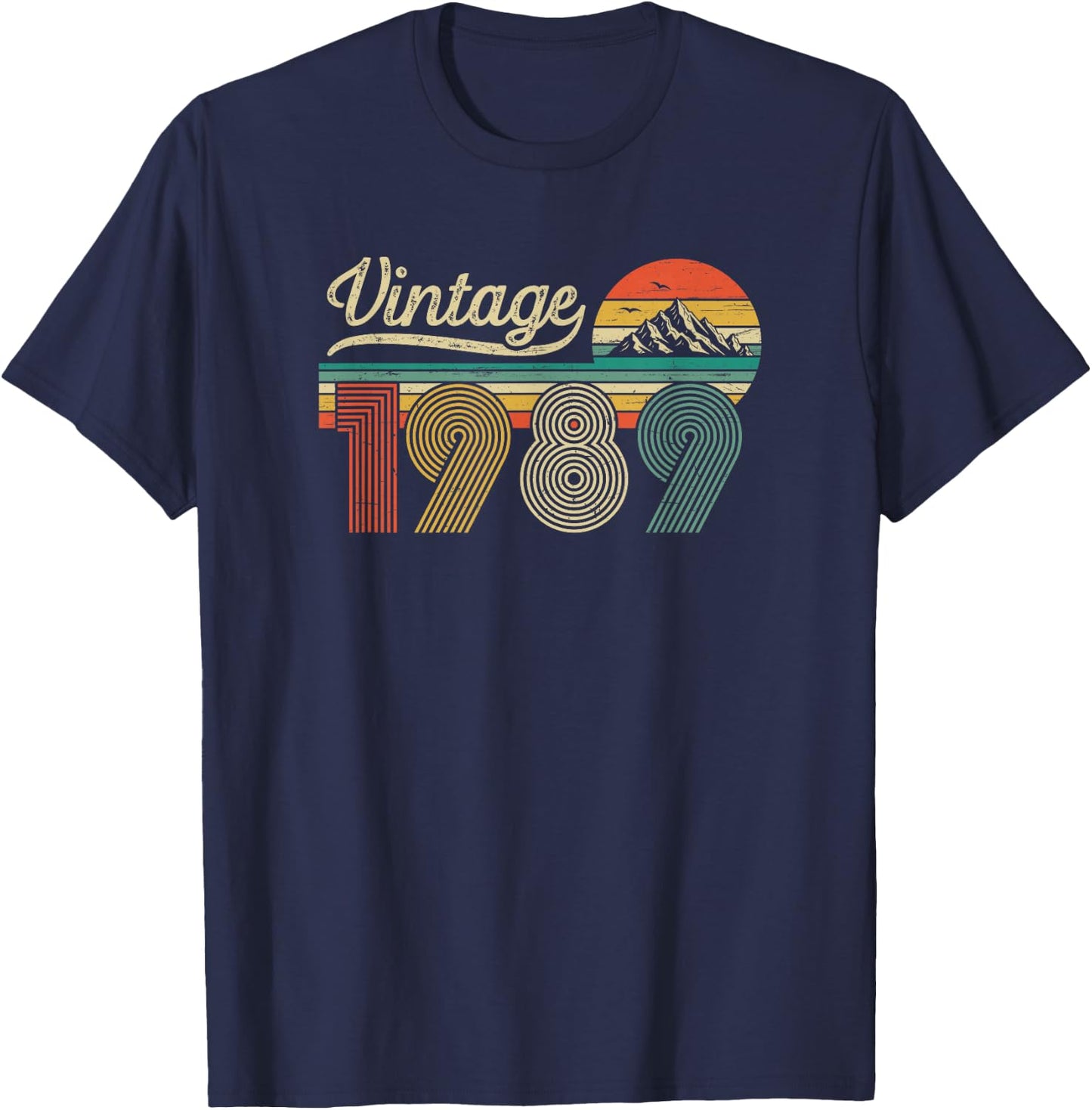 Vintage 1989 Man Woman Birthday - Born in 1989 Original T-Shirt - T-Shirt | Navy