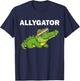 Allygator Straight Ally Alligator LGBTQ+ Homosexueller Unterstützer T-Shirt - T-Shirt | Navy