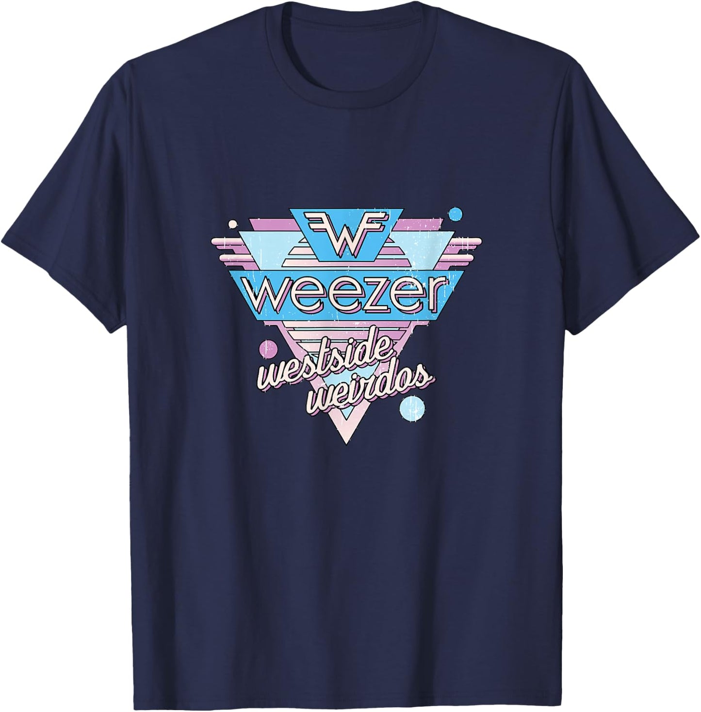 Weezer - Westside Weirdos T-Shirt - T-Shirt | Navy