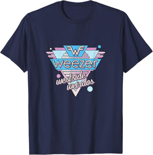 Weezer - Westside Weirdos T-Shirt - T-Shirt | Navy