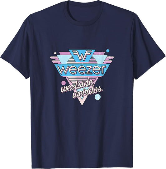 Weezer - Westside Weirdos T-Shirt - T-Shirt | Navy