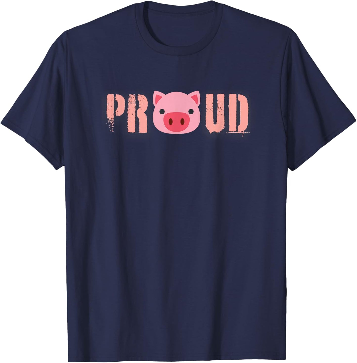 Proud Pig Daddy Kink, Gay Hookup Slang, PigPlay Fetish T-Shirt - T-Shirt | Navy