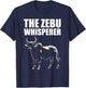 The Zebu Whisperer T-Shirt - T-Shirt | Navy