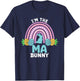 Happy Easter Day I'm the Ma Bunny T-Shirt - T-Shirt | Navy