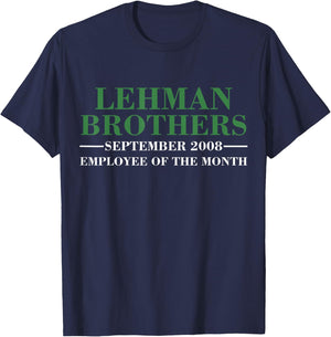 Lehman Brothers 2008 Employee Of The Year T-Shirt - T-Shirt | Navy