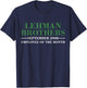 Lehman Brothers 2008 Employee Of The Year T-Shirt - T-Shirt | Navy