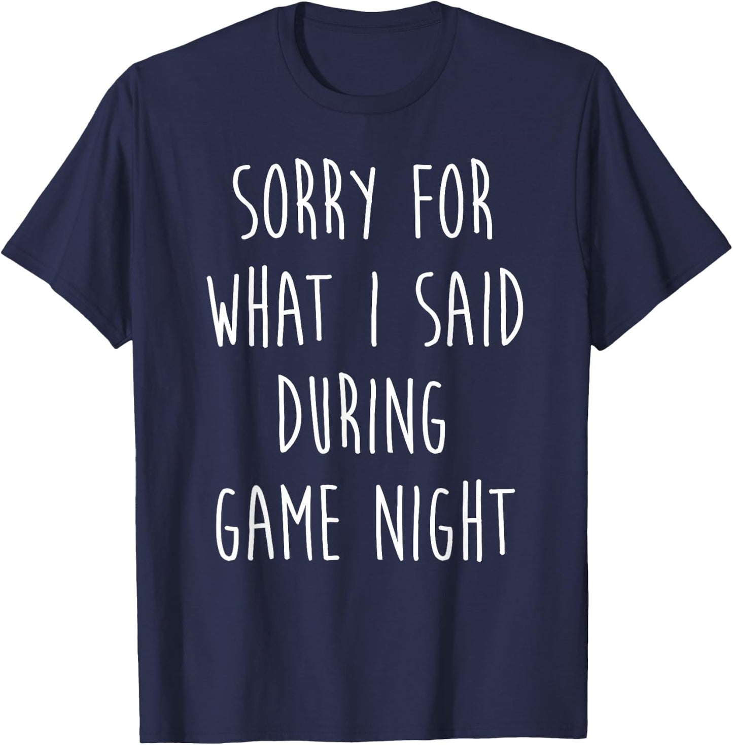 Funny Family Board Game Night T-Shirt - T-Shirt | Navy