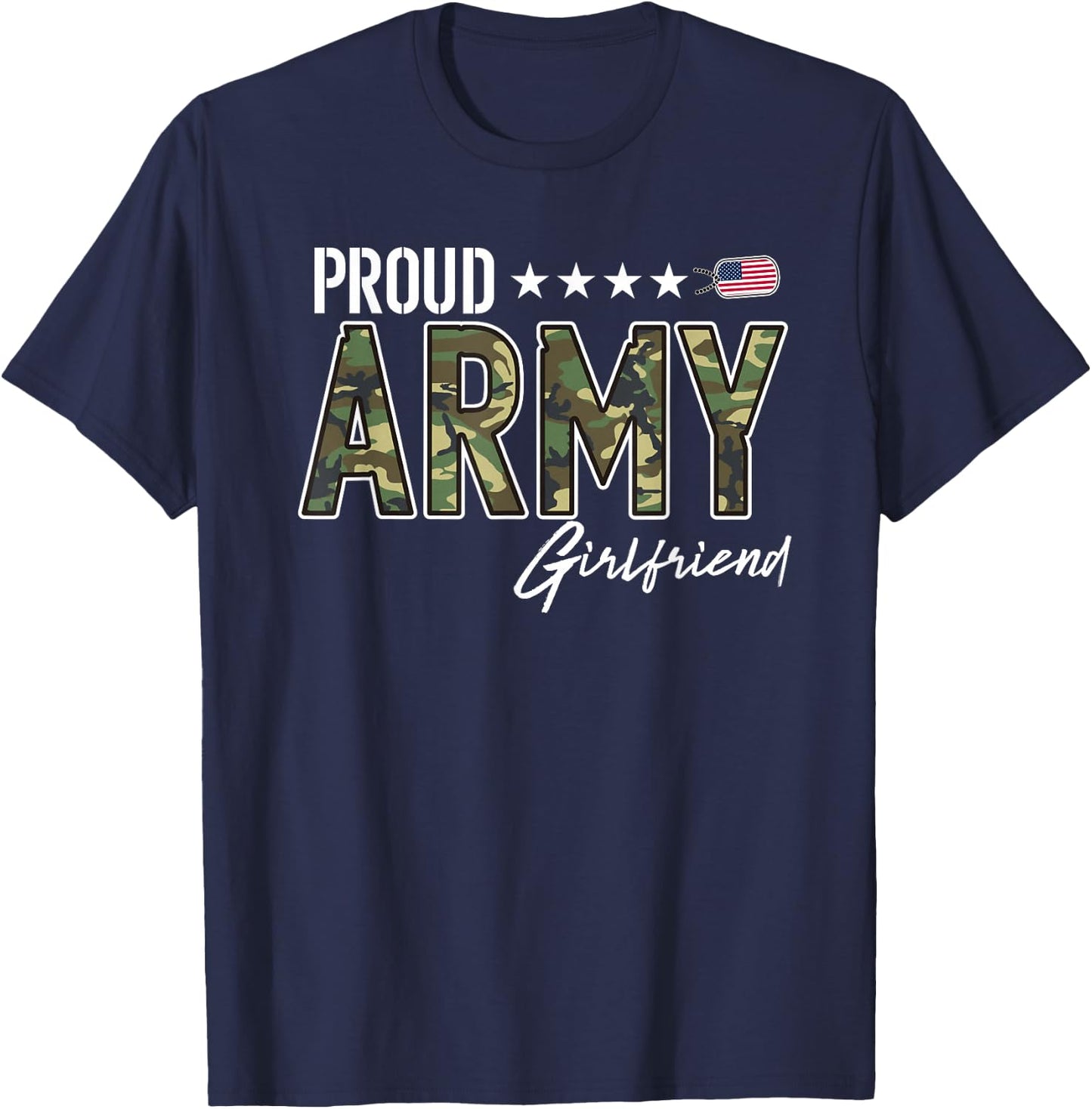 OCP Proud Army Girlfriend T-Shirt - T-Shirt | Navy