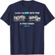 WHOM THE SON SETS FREE IS FREE INDEED t shirt T-Shirt - T-Shirt | Navy
