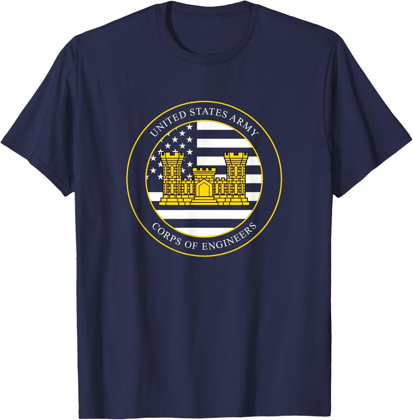 United States Army Corps of Engineers USACE T-Shirt - T-Shirt | Navy