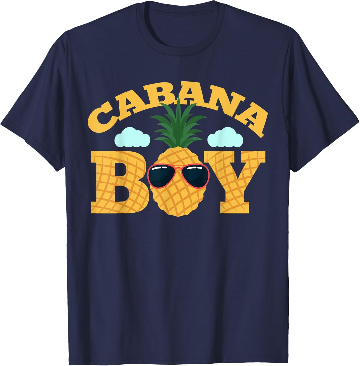Cabana Boy Pool Party Boys Gift T-Shirt - T-Shirt | Navy