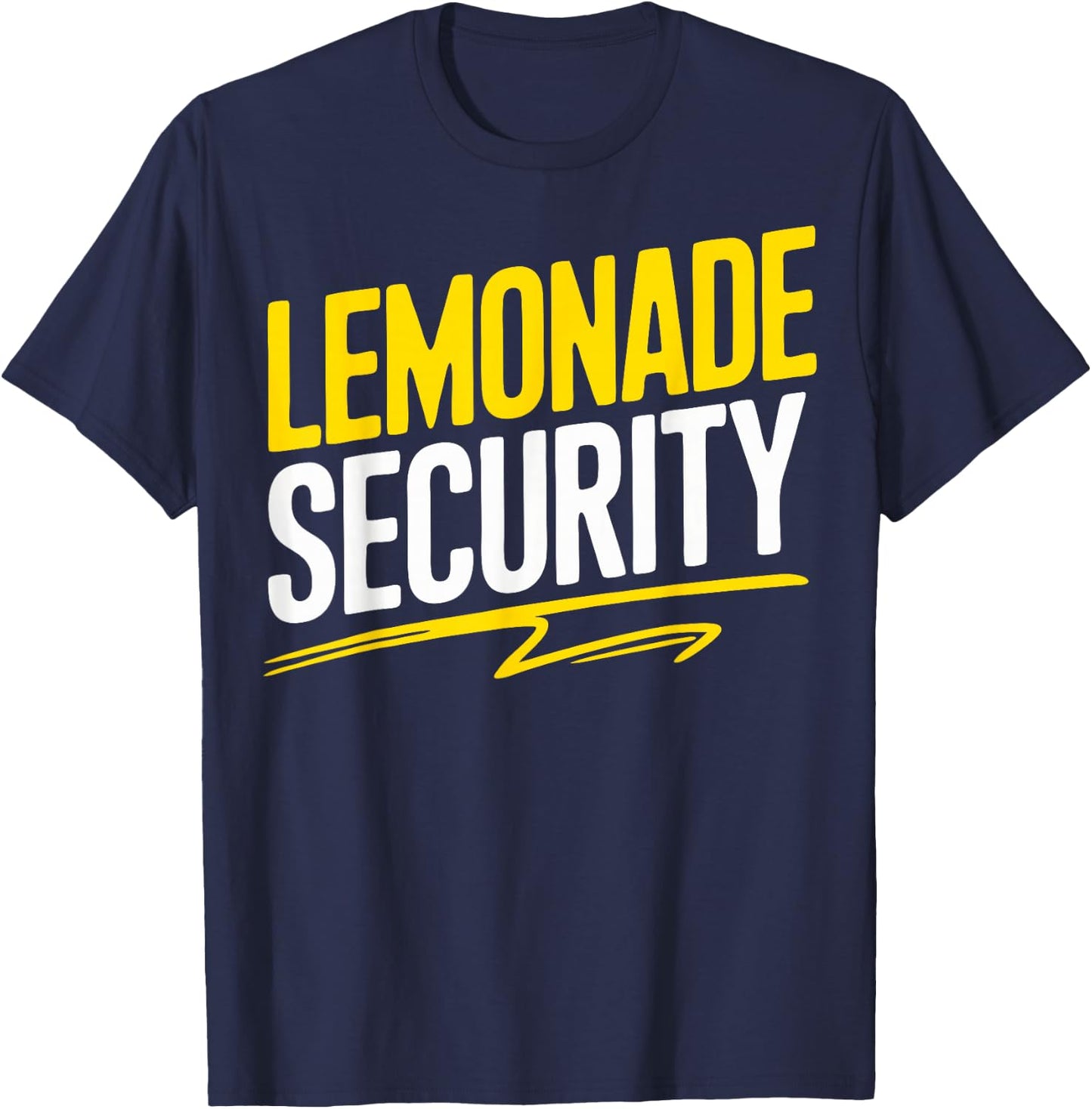 Lemonade Security T-Shirt - T-Shirt | Navy