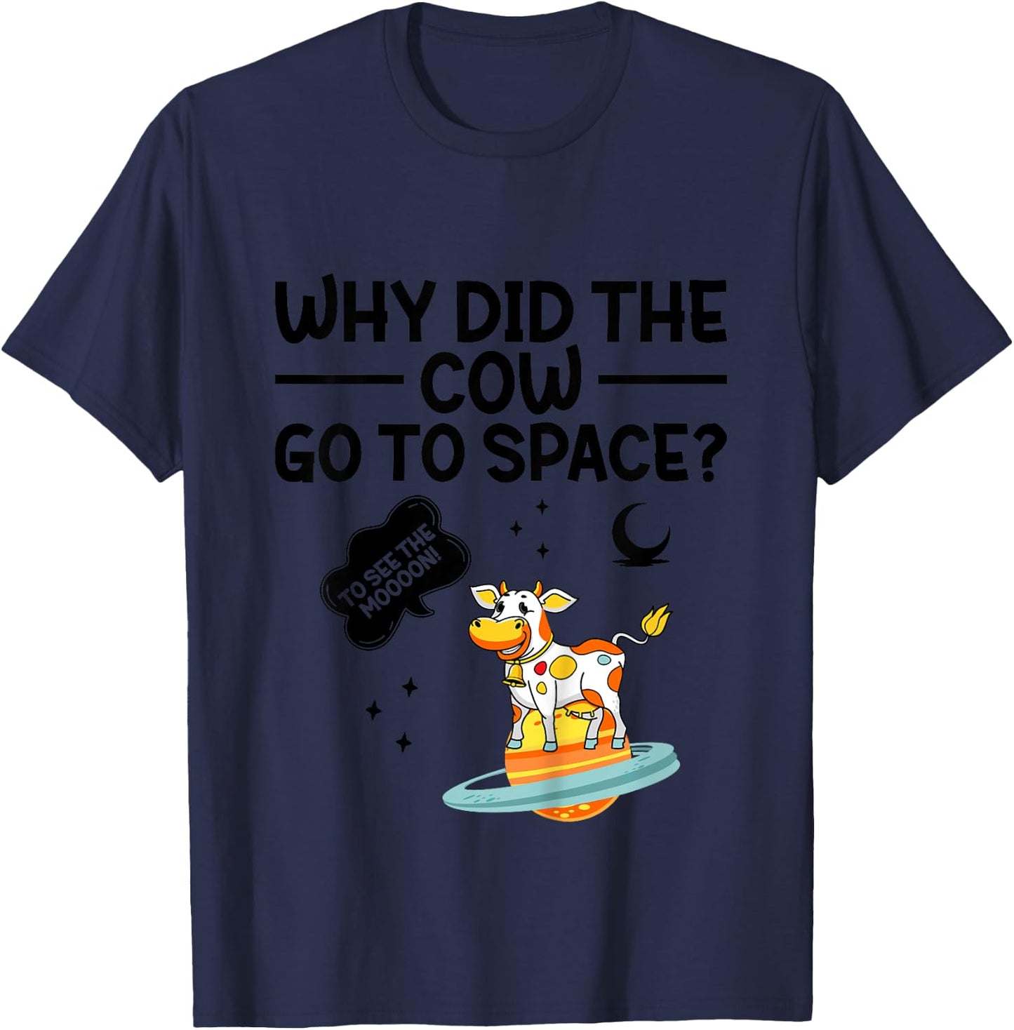 Kids Kids Jokes Funny Kid Dinosaur Animal Sayings T-Shirt - T-Shirt | Navy