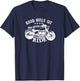 Motorcycle Funny - Good Girls Sit Bad Bitches Ride T-Shirt - T-Shirt | Navy