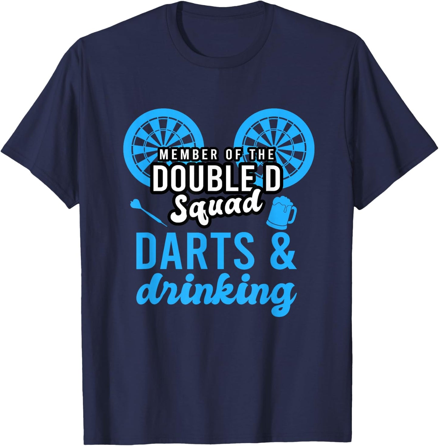 Adult humor for dart player in pub funny dart T-Shirt - T-Shirt | Navy