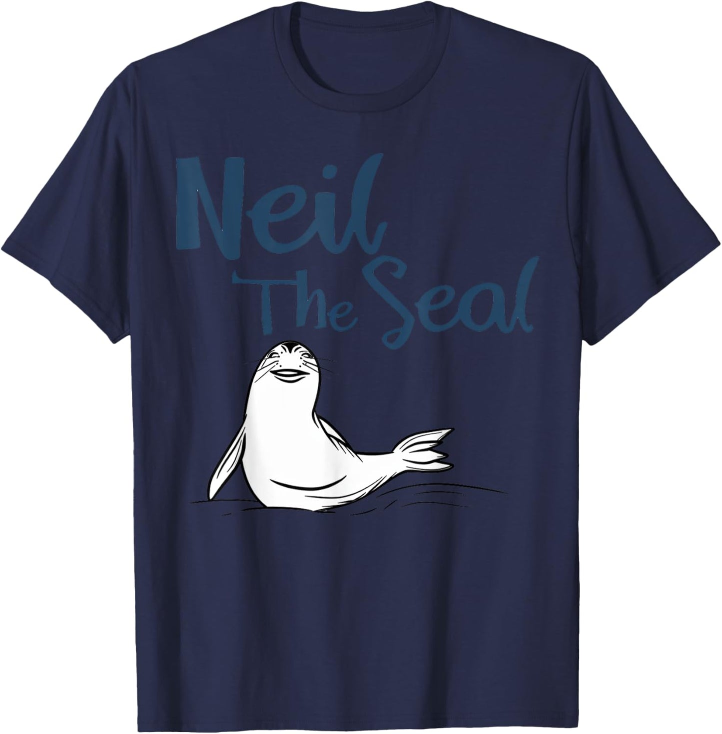 Neil The Seal 22 Australia Seal Elephant Seal T-Shirt - T-Shirt | Navy