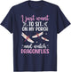 I Just Want to Watch Dragonflies Dragonfly Lover T-Shirt - T-Shirt | Navy