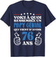 76 Years Gift Humor Birthday Grandpa Awesome , Black, S T-Shirt - T-Shirt | Navy