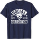 Offizielle Social Distortion , Erwachsene, Punk-Rock-Fans, Klassisch, Kurzarm, , Schwarz, S T-Shirt - T-Shirt | Navy