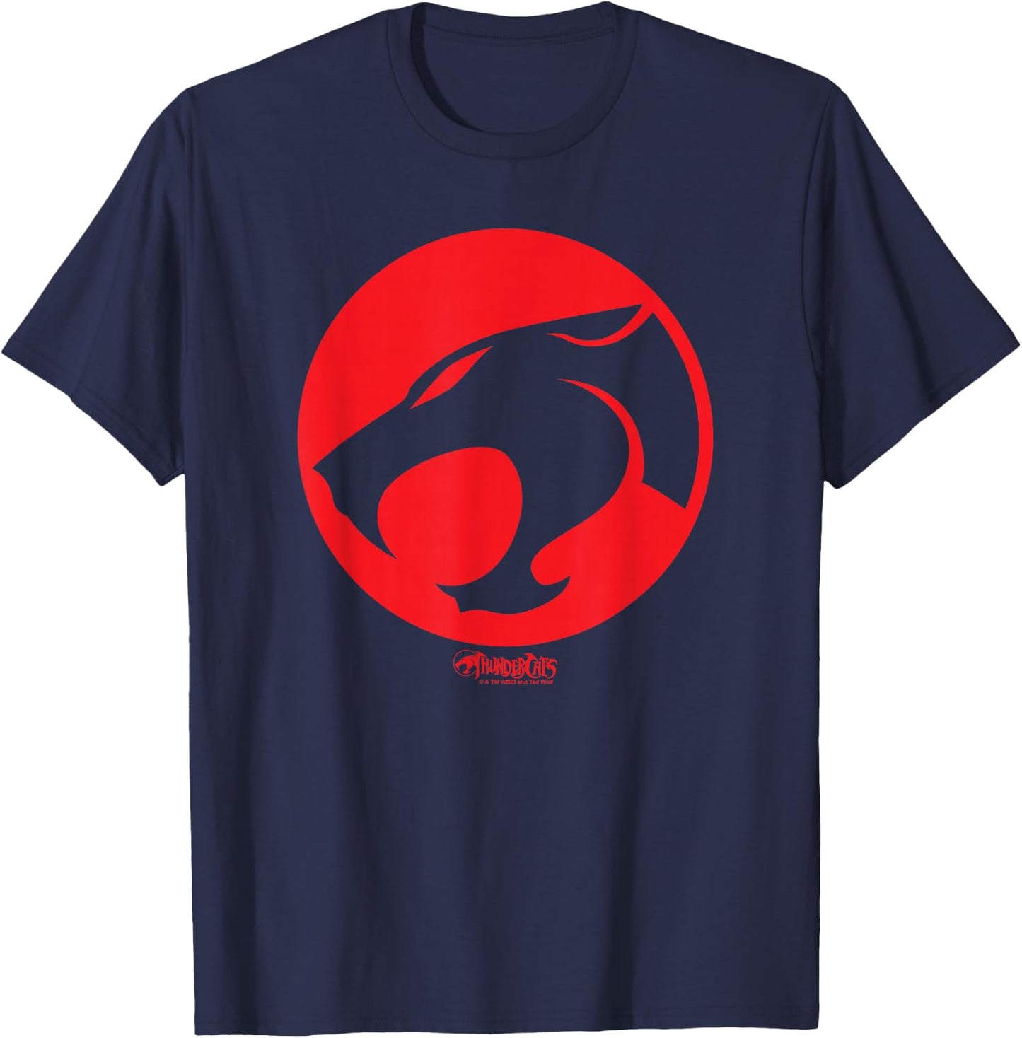 Thundercats Red Logo T-Shirt - T-Shirt | Navy