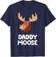 Daddy Moose T-Shirt - T-Shirt | Navy