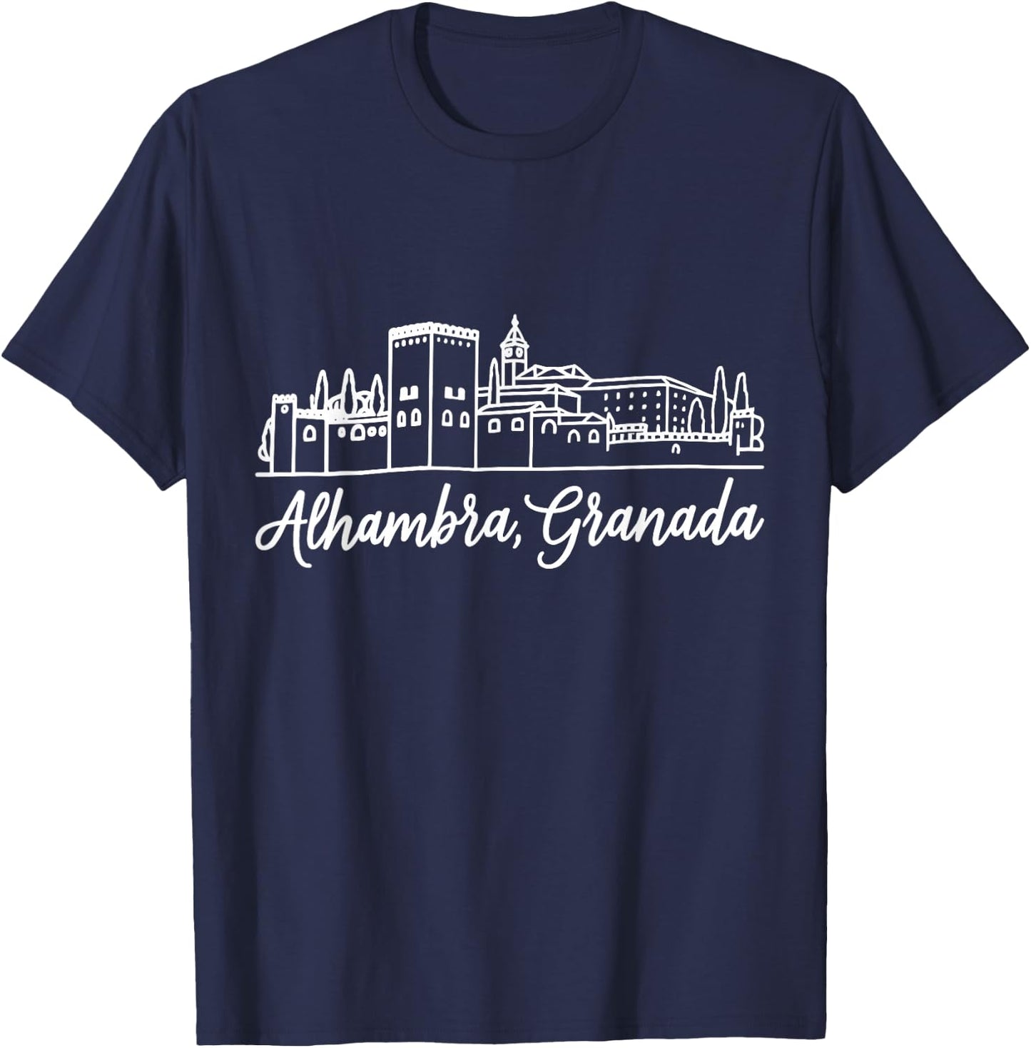 Alhambra Grenada T-Shirt - T-Shirt | Navy