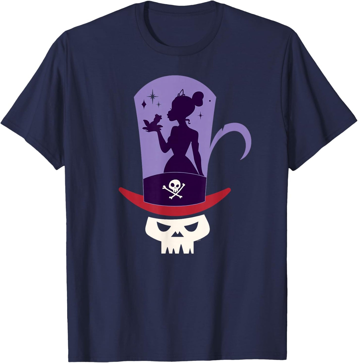 Disney The Princess and the Frog Tiana and Dr. Facilier T-Shirt - T-Shirt | Navy