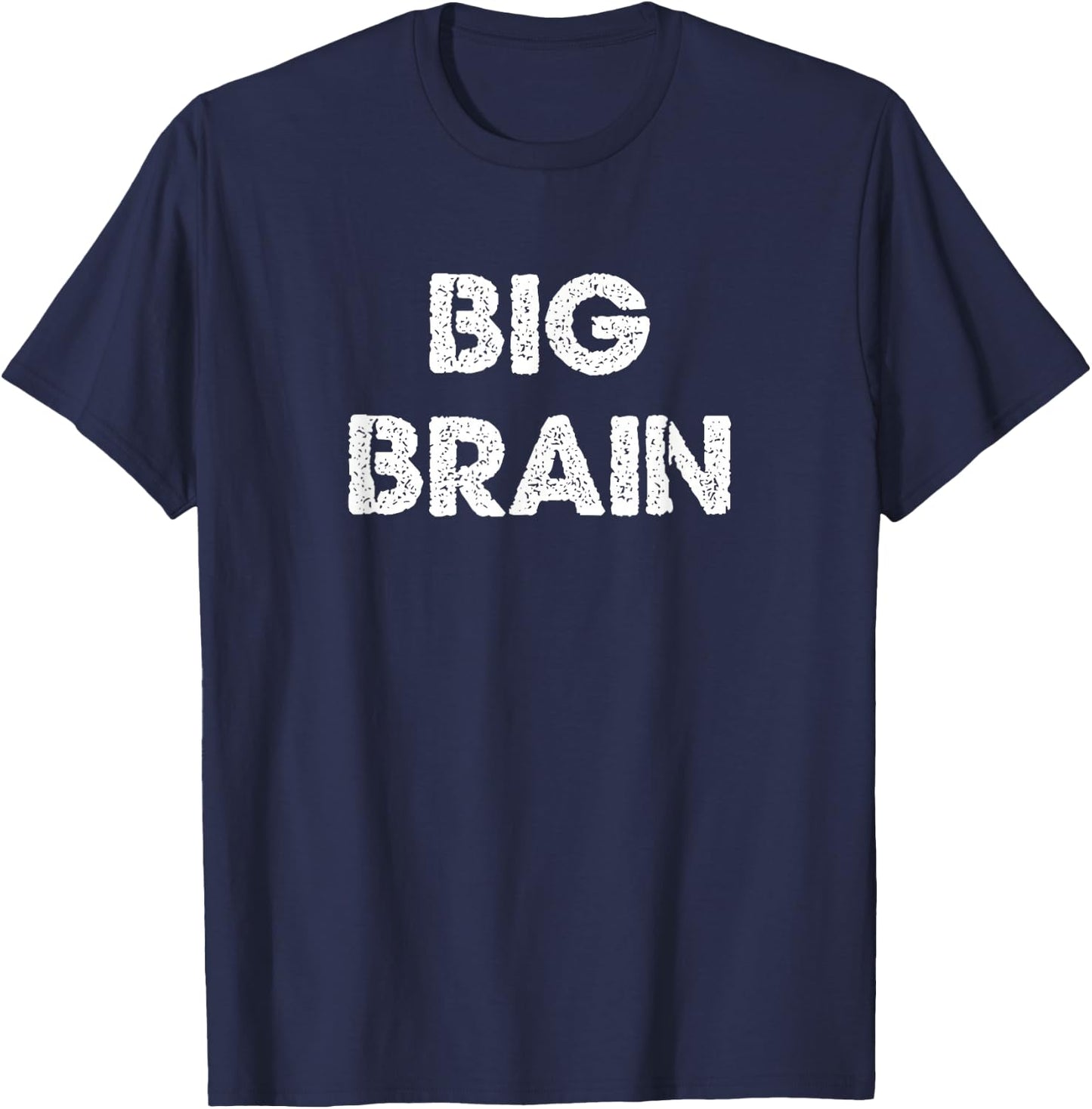 Big Brain T-Shirt - T-Shirt | Navy