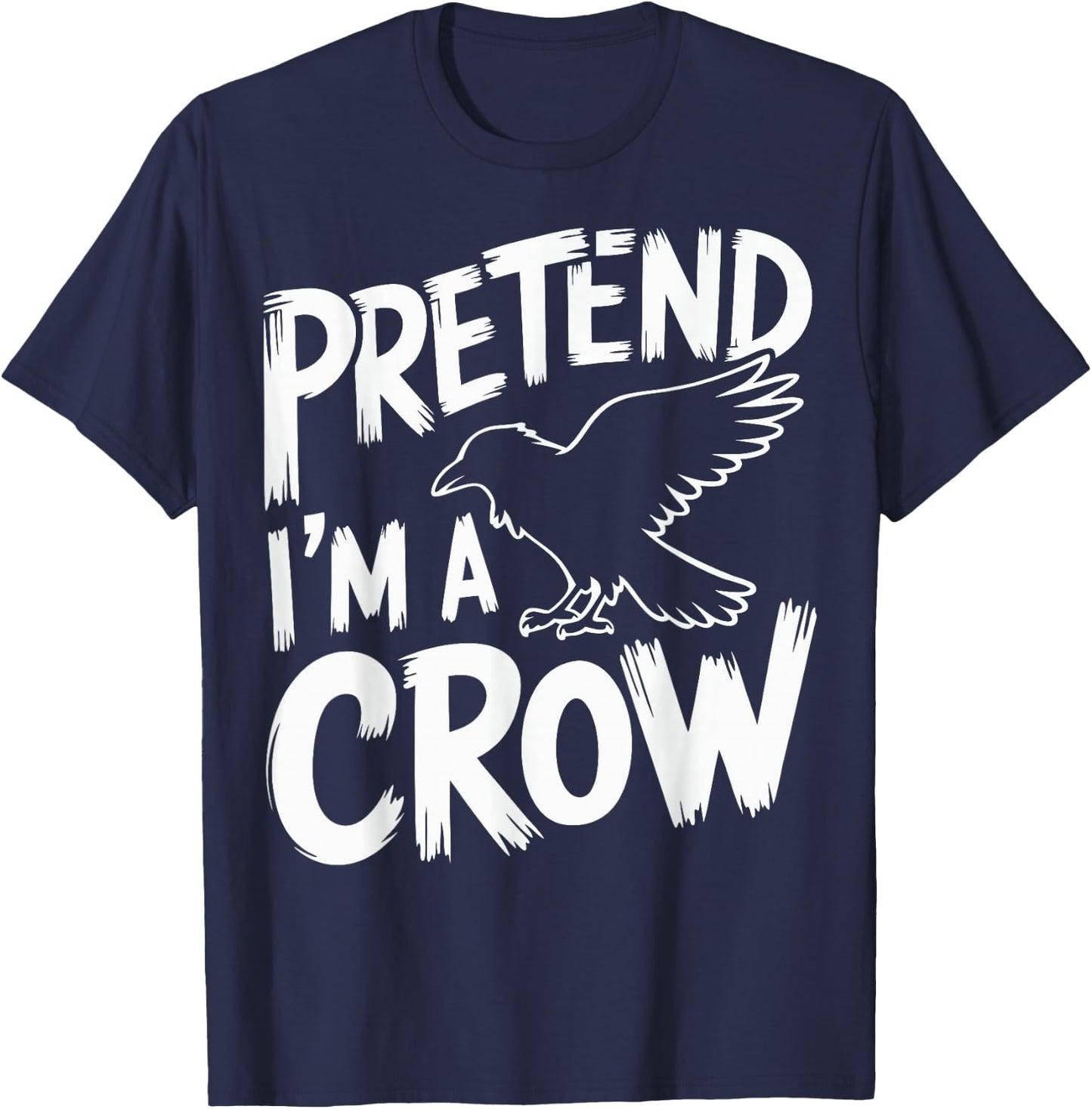 Pretend I'm A Crow T-Shirt - T-Shirt | Navy