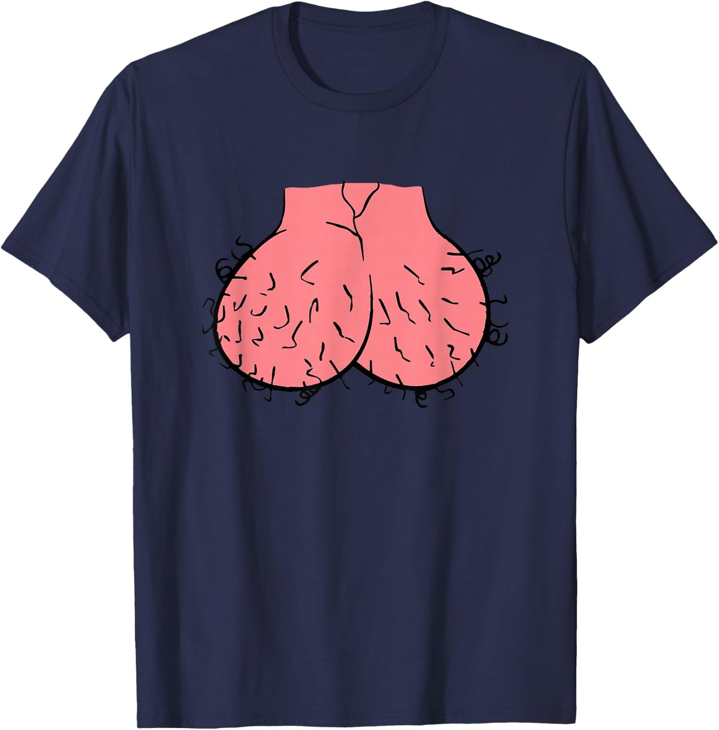 Testicles Eggs Costume T-Shirt - T-Shirt | Navy
