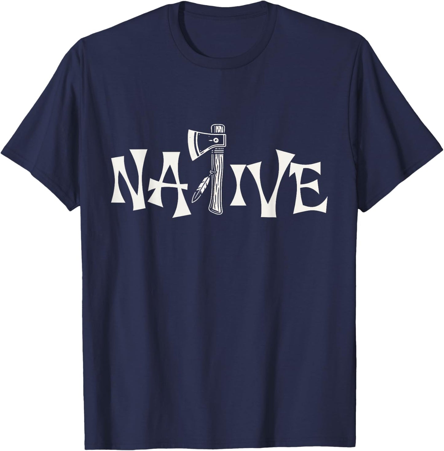 Native American Indian Day Pride Indigenous Cherokee T-Shirt - T-Shirt | Navy