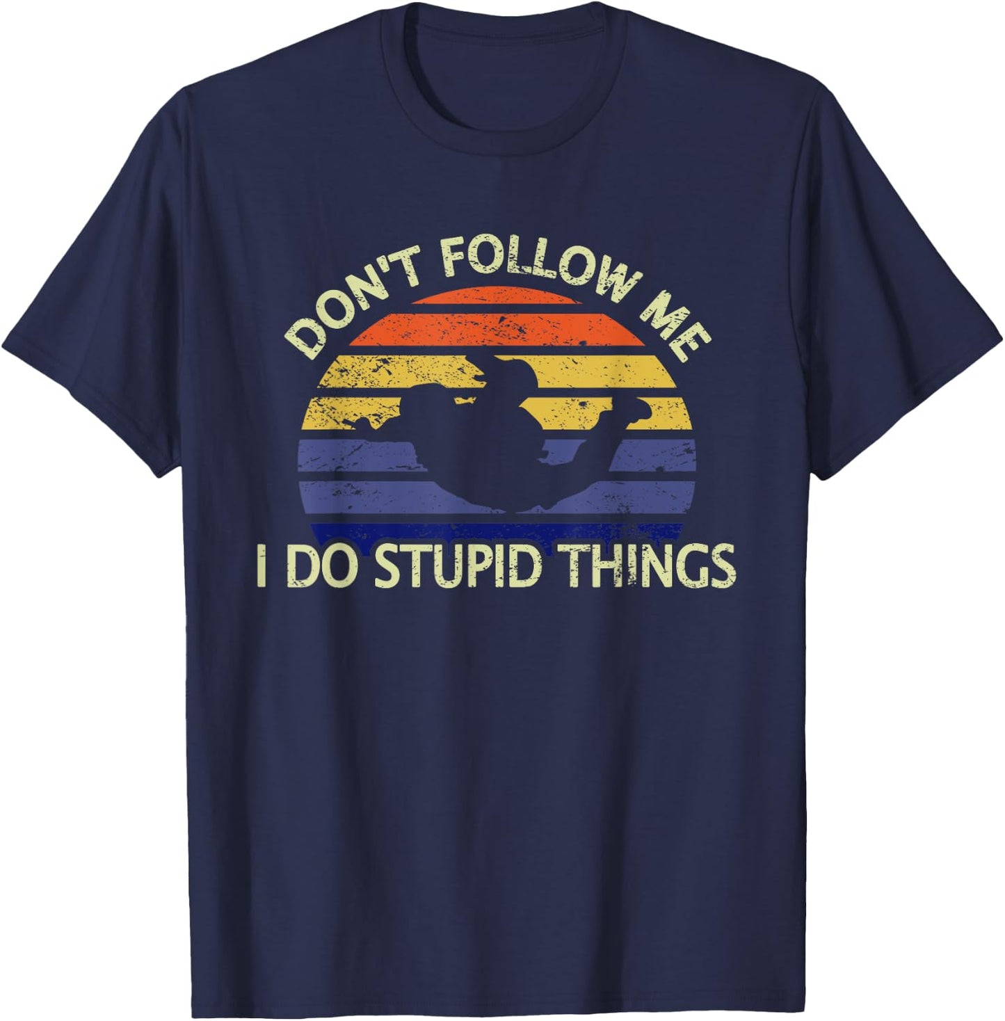Skydiving Tandem Skydive Skydiver T-Shirt - T-Shirt | Navy