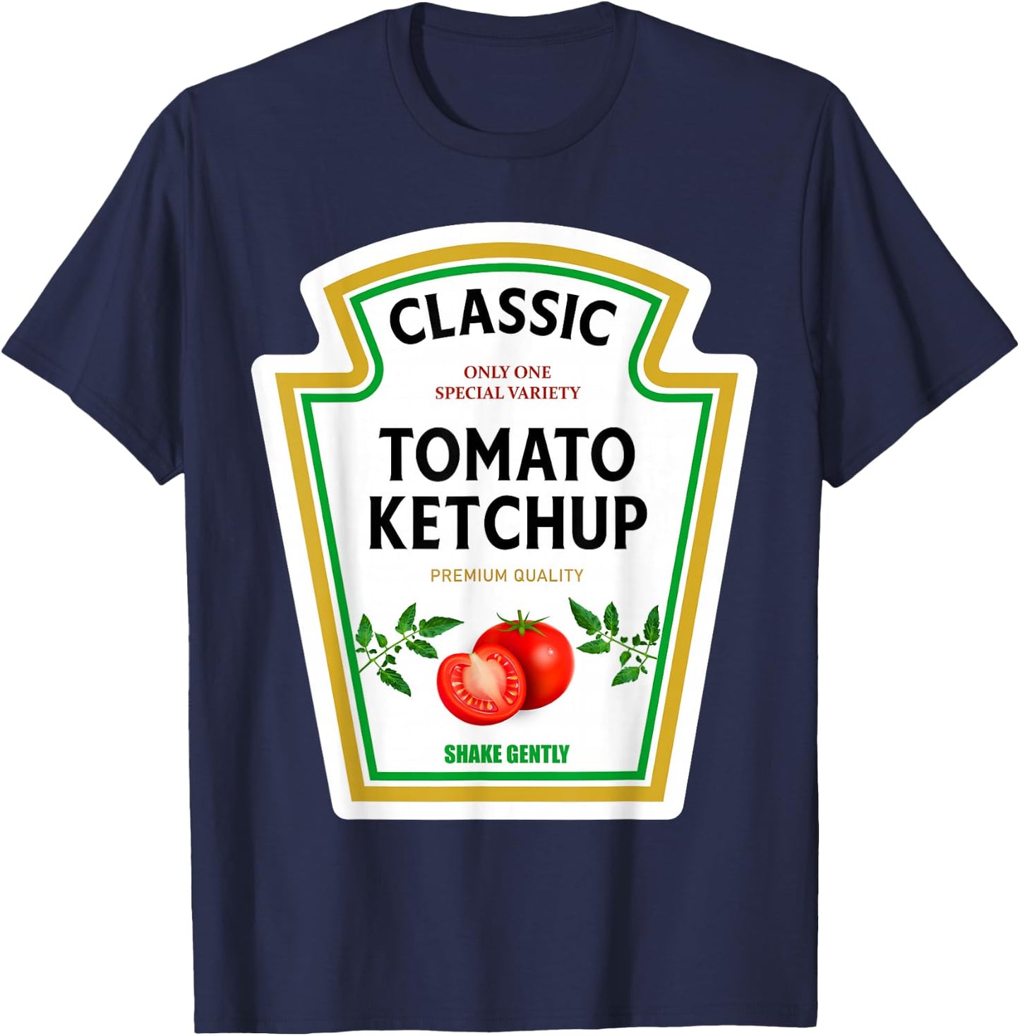Ketchup 2024 Mustard Matching Family Costume Mayo for Halloween T-Shirt - T-Shirt | Navy