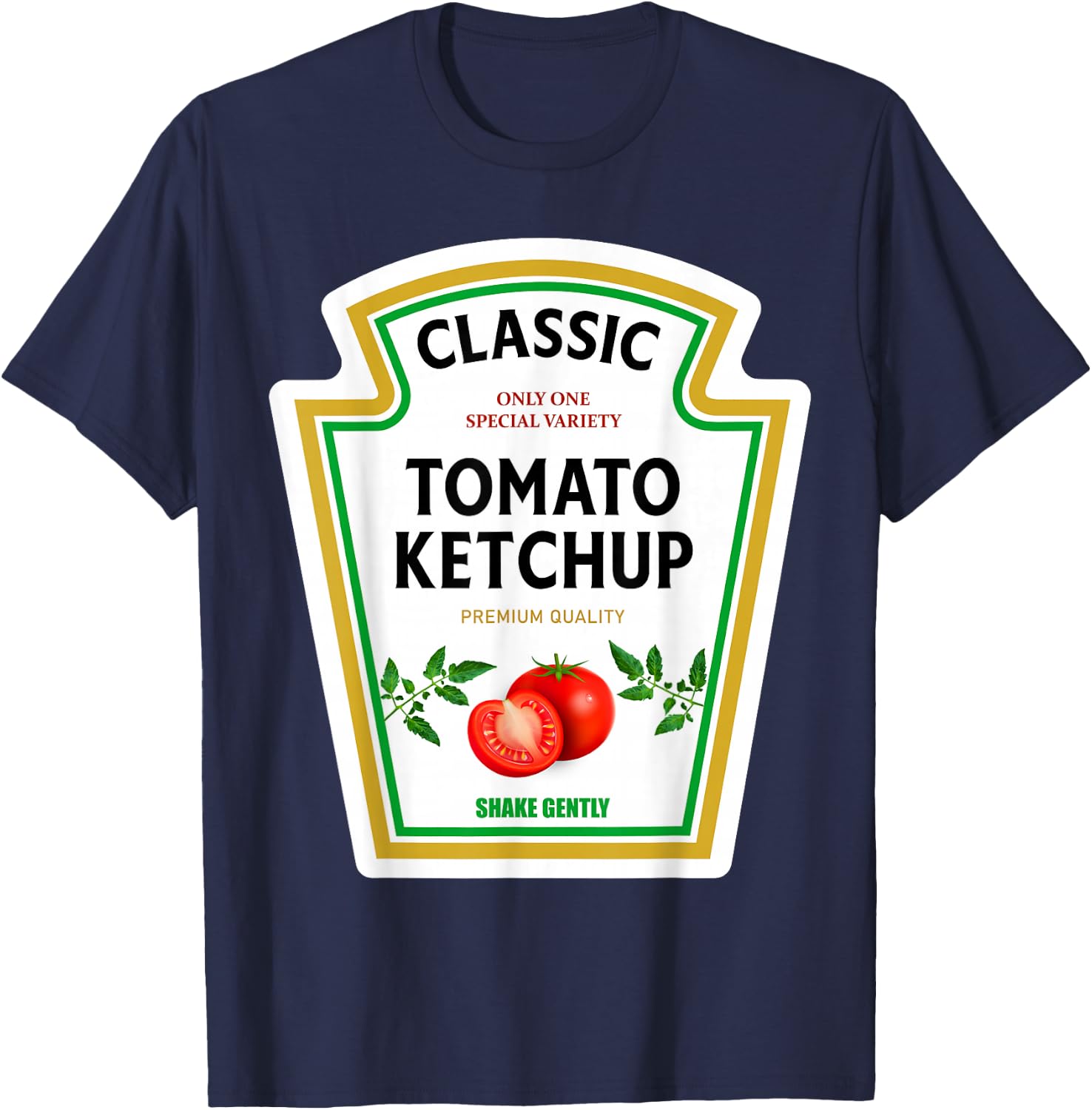 Ketchup 2024 Mustard Matching Family Costume Mayo for Halloween T-Shirt - T-Shirt | Navy