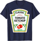 Ketchup 2024 Mustard Matching Family Costume Mayo for Halloween T-Shirt - T-Shirt | Navy