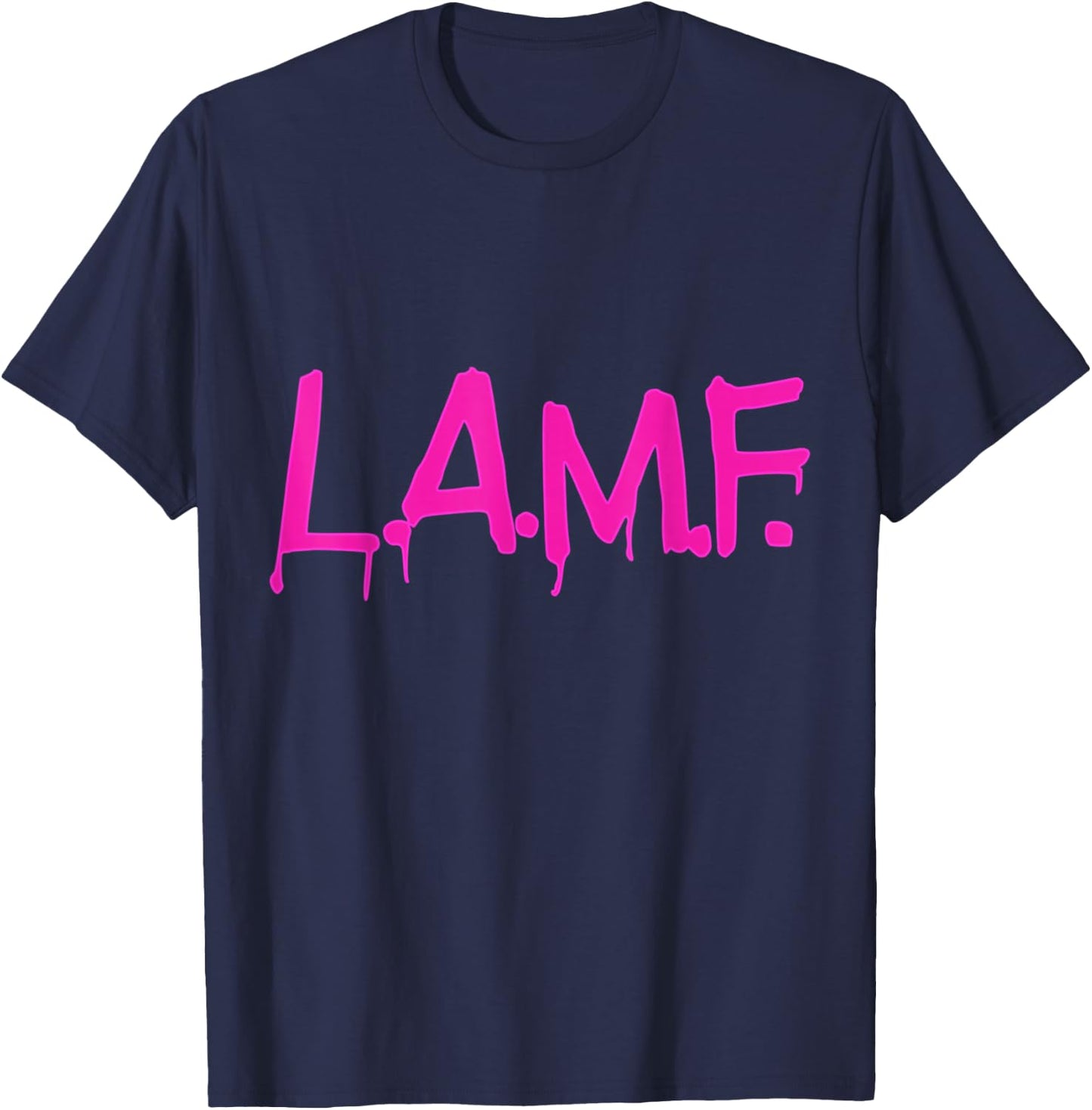Johnny Thunders LAMF T-Shirt - T-Shirt | Navy