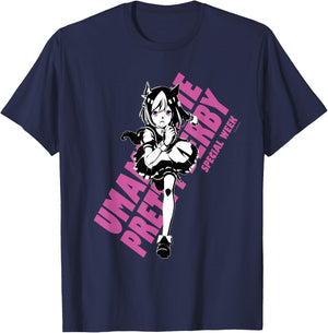 Umamusume: Pretty Derby Special Week T-Shirt - T-Shirt | Navy